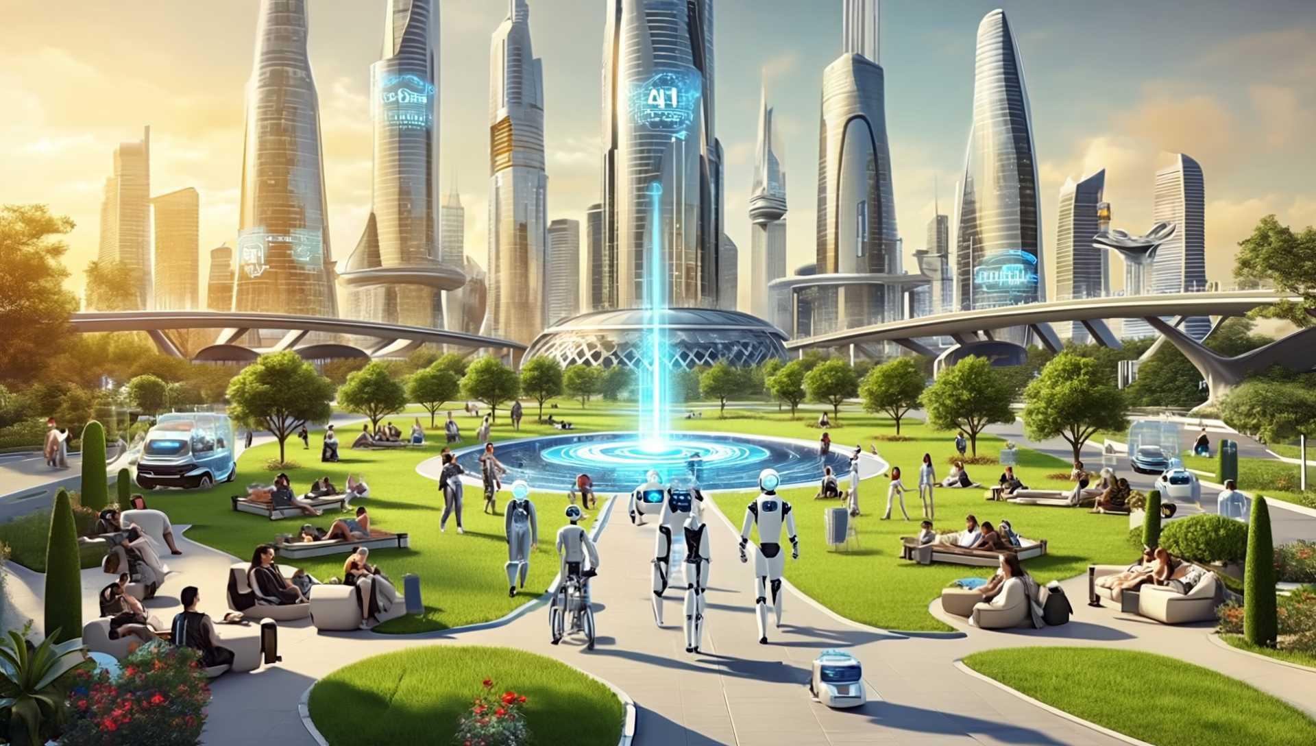 Future city / abundance visual